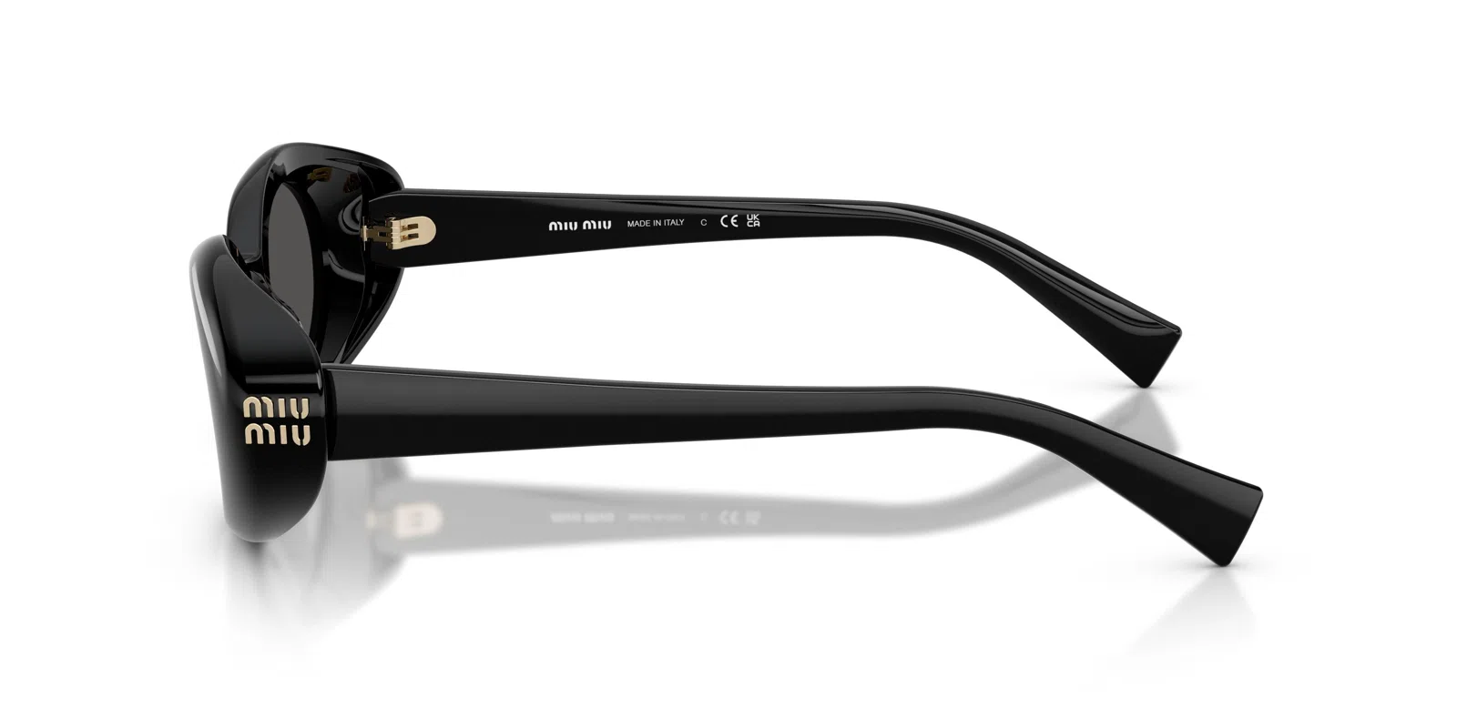 Miu B09SF Sunglasses - Black - view 4